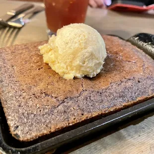 Blue Cornbread- Delicious