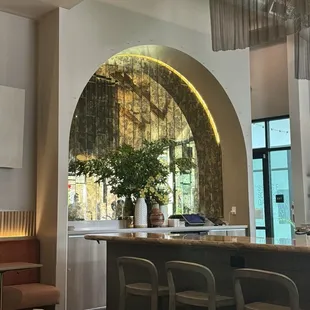 crepes, interior