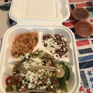 Pollo Asado Tacos