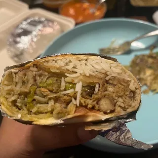 Samosa Burrito