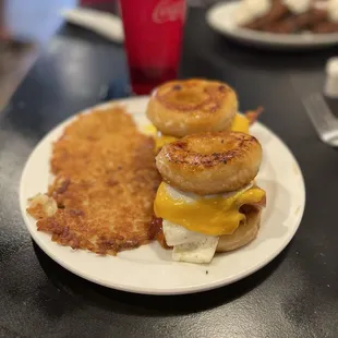 Breakfast Doughnut Sliders