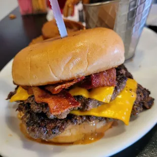PB n J smash burger
