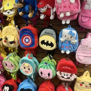 Cute animated mini size backpack for kids