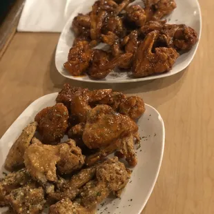 bbq wings, chicken wings and fried chicken, fried chicken wings, poultry, fried chicken, chicken wings, chicken, food, bbq chicken