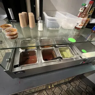 Salsa bar