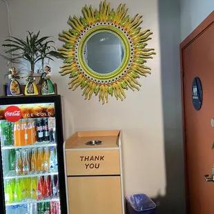 Restroom available in space