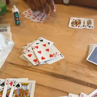 Card games and board games