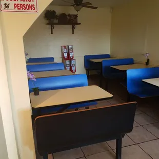 sushi and sashimi, interior