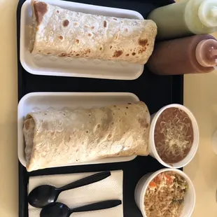 Carne asada burritos with sides are fresh and amazing! ADDICTED!