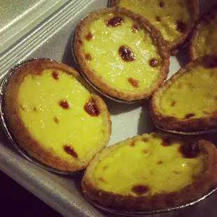 Portuguese egg tarts!