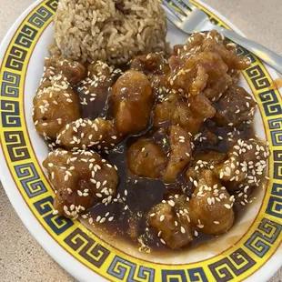 Sesame Dinner plate
