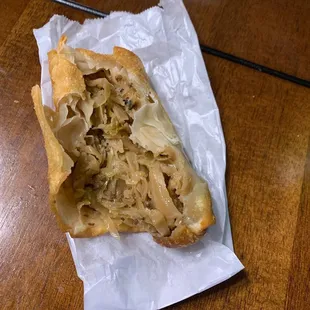Beef Eggroll! Where is the beef???