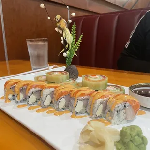 sashimi, sushi, sushi and sashimi, food