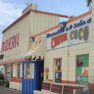 The front of the Restaurant