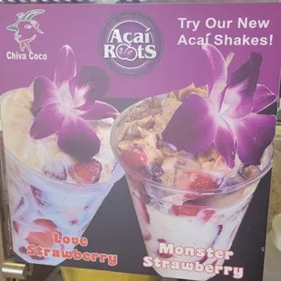 The New Açaí Shakes! So deliciously healthy!