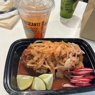 Carnitas Torta Ahogada