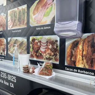 Ask for one of those little plastic bags and bag your condiments because they go fast! They're SO GOOD!