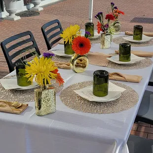 Wedding at Chive, Tablescape by Chive