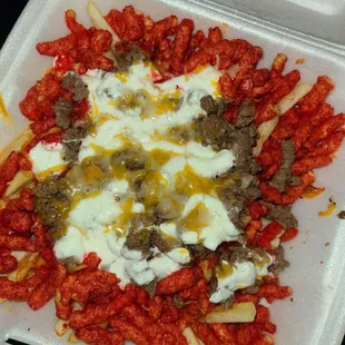Hot Cheeto Fries - Worth a try