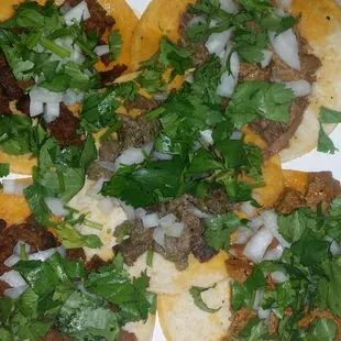 a close up of a plate of food