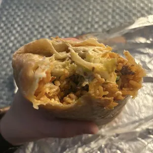 Carne asada burrito