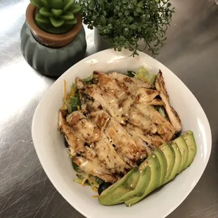 Grilled Chix Caesar salad