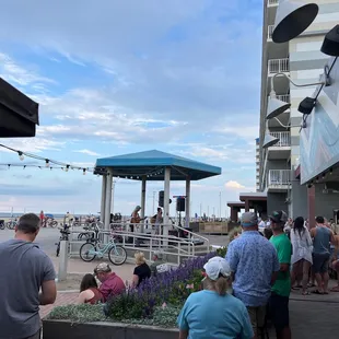 Music on the patio