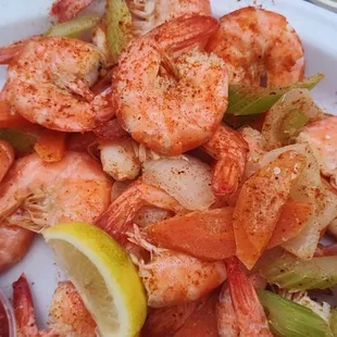 Steamed Shrimp