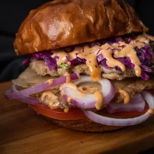 The Culture Chicken Burger from Chixen Kansas City