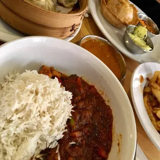 Vegetable Jalfrezi Curry Bowl