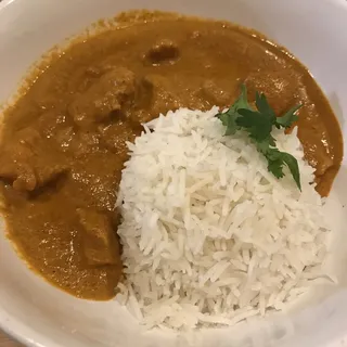 Creamy Masala Chicken Curry Bowl