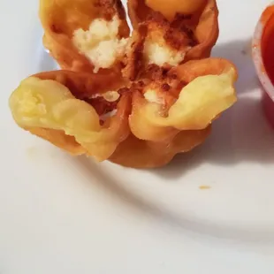 Cream cheese rangoon (good)
