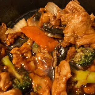 Chicken Stir-Fried Assorted Vegetables