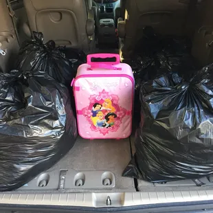 My Princesses closet this round for donations.