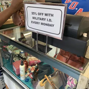 Discount specials