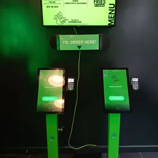 a digital kiosk