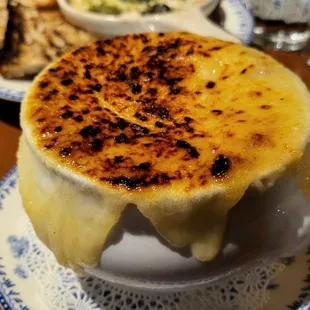 An absolute must.  One can never have enough pictures of French Onion Soup.