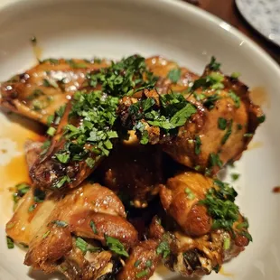 L'orange chicken wings