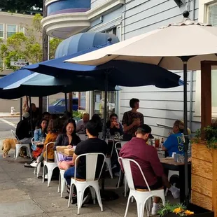 Exterior sitting area