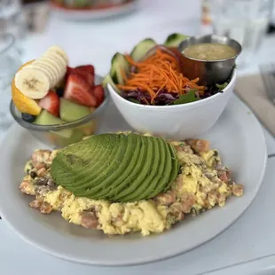 Smoked Salmon Scramble