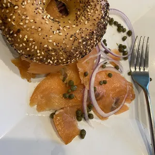 Bagel with Nova Lox & Cream Cheese
