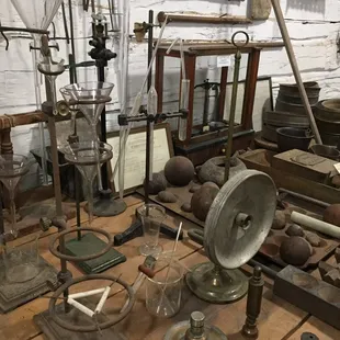 Artifacts on display at the Chloride Museum