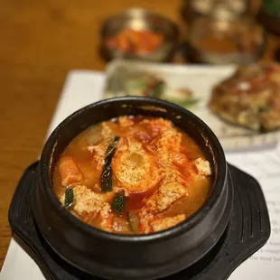 Spicy Seafood Tofu Stew