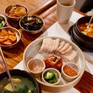 CDG Mini Bossam  Maesaengi Oyster Tofu Stew Spicy Seafood Tofu Stew