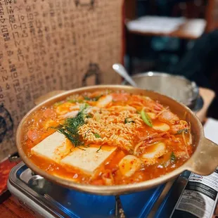 Spicy Budae Hot Pot