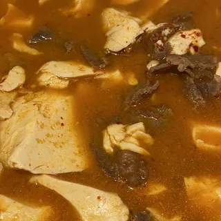 6. Beef Soft Tofu Stew