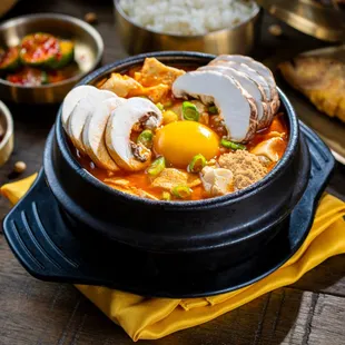 Perilla Seeds Soft Tofu Soup