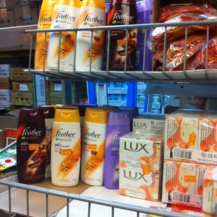 Hair care and skin care products from Thailand .