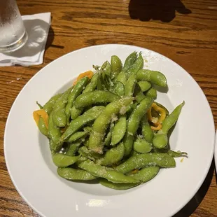 Garlic Edamame
