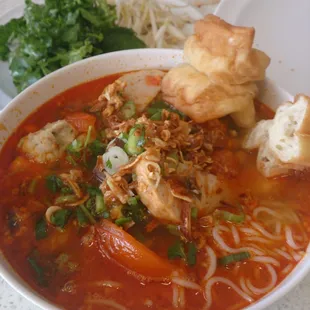 Salmon Salmon Noodles Soup